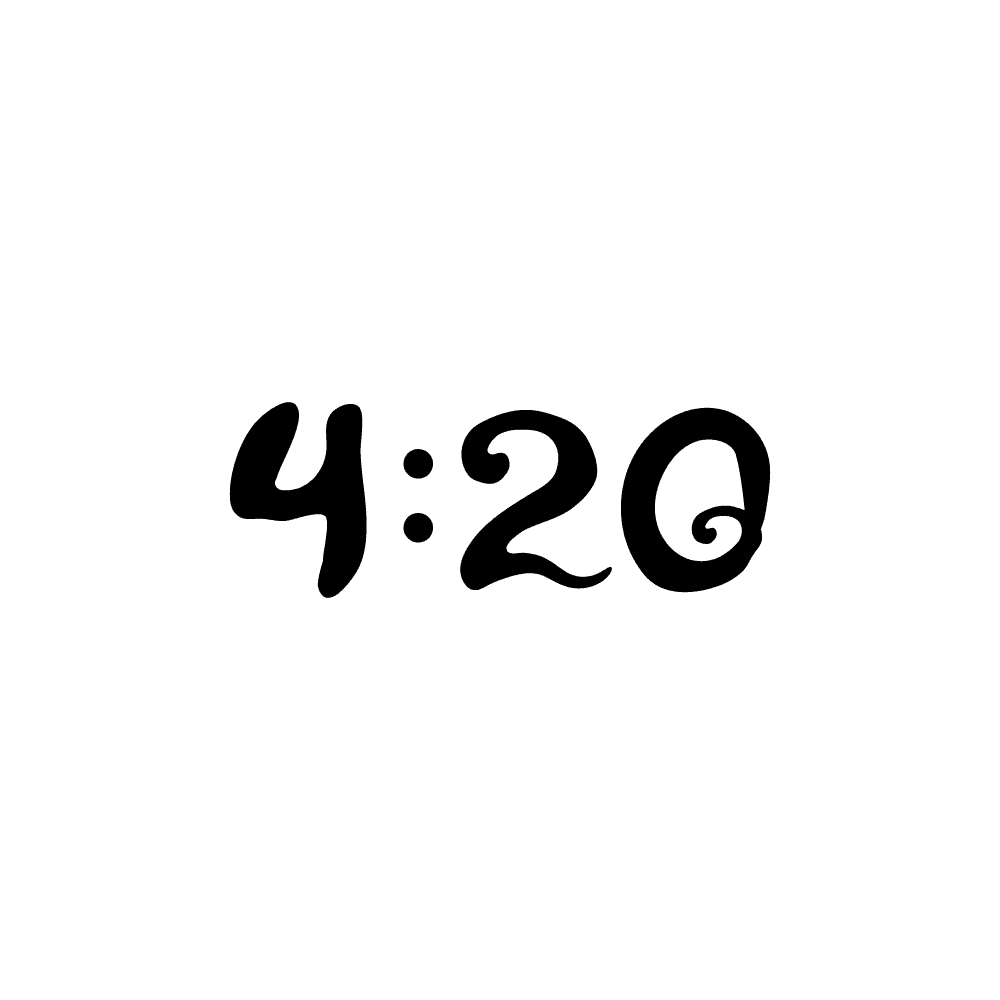 4:20 symbol