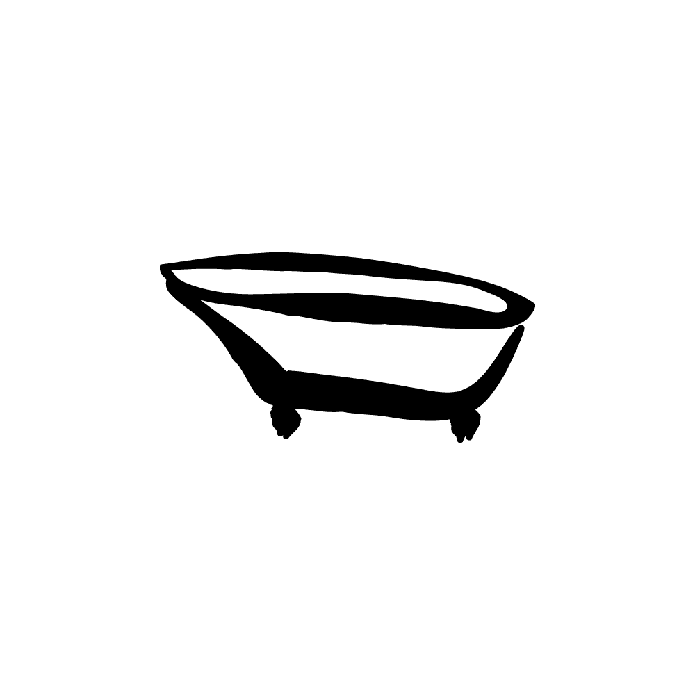 Bathtub symbol