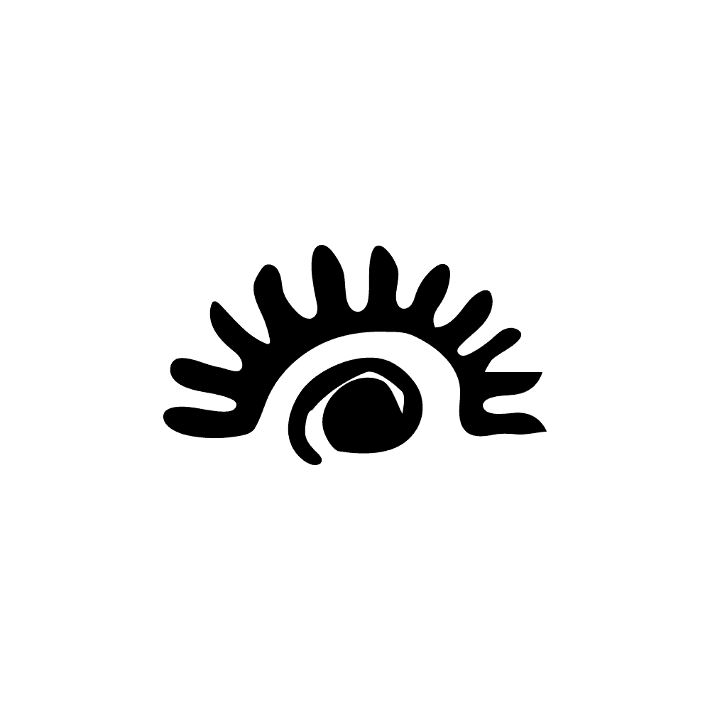 Eyelashes symbol