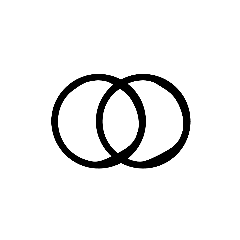 Two Circles Overlapping symbol